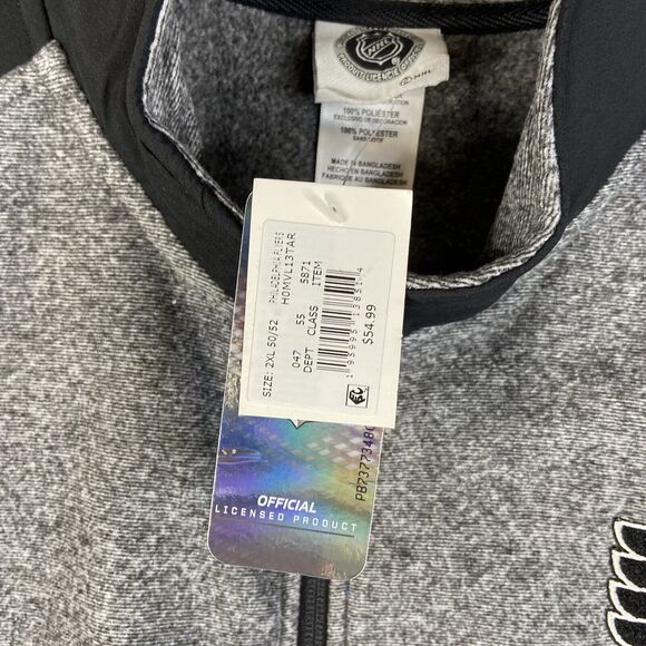 Philadelphia Flyers Men’s Size XL (46/48) Full Zip Fleece Jacket New NHL - Picture 5 of 5